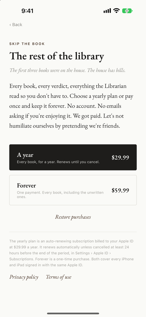 Browsing by idea instead of by book